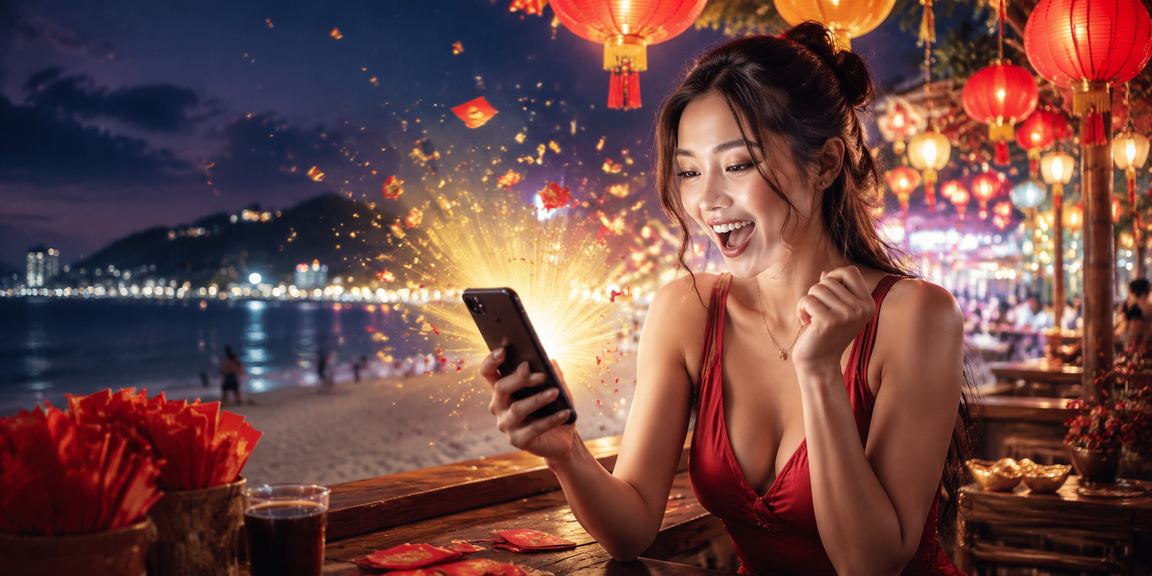 Người chơi tại Vũng Tàu nhận thưởng phong bì đỏ qua app thanh toán